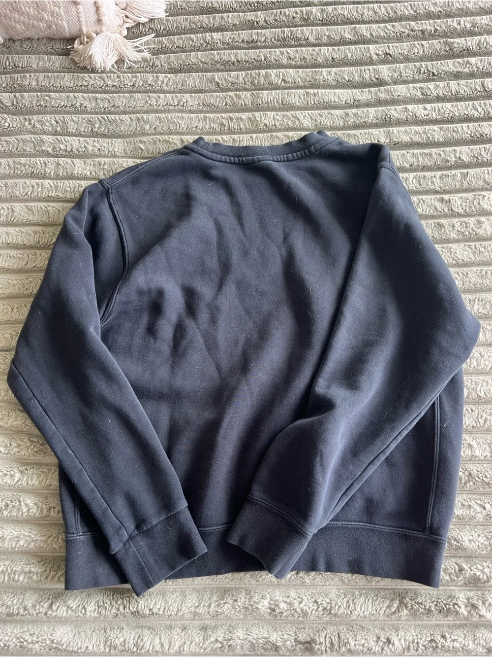 Nike Unisex Crewneck Sweatshirt Black Size Medium
